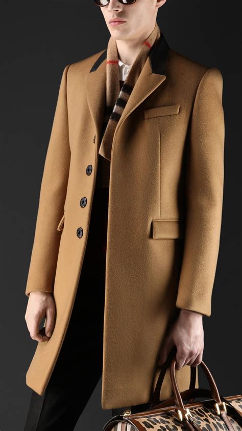 mac coat mens burberry|long overcoat men's Burberry.